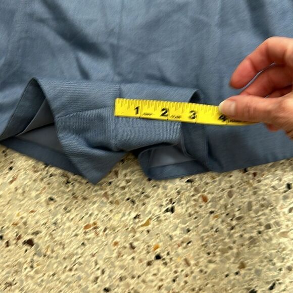 C/MEO Collective high rise waist pleated shorts back zip medium m - Picture 4 of 6